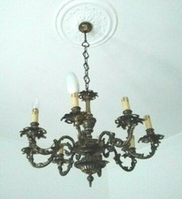 LAMPADARIO FERRO BATTUTO