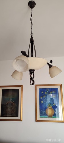 Lampadario sospensione in - a,