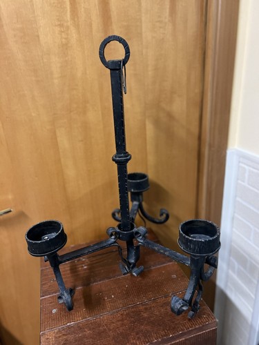 Lampadario torciere ferro - in,