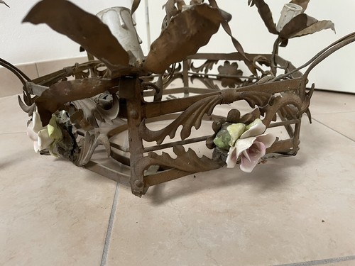 Lampadario vintage ferro - vintage,