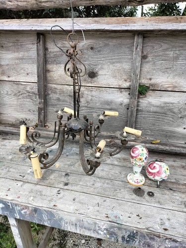 Lampadario vintage modernaria - lampadario,
