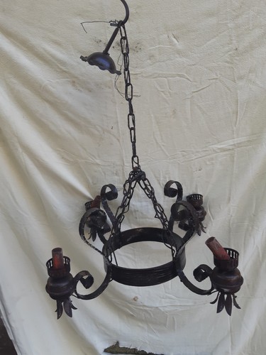 Lampadario vintage ferro - vintage, in