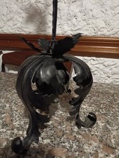 Lampadario Ferro Battuto