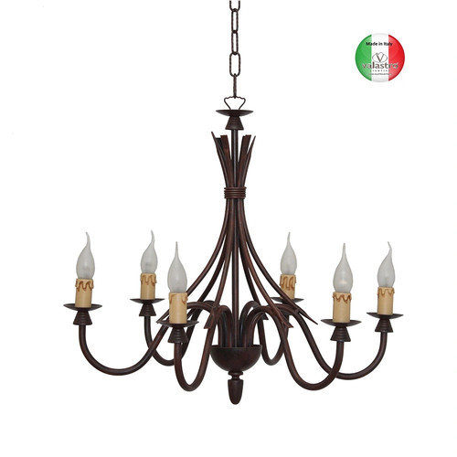 Lampadario sospensione ferro - lampadario,