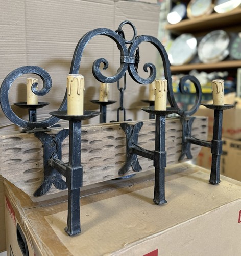 Lampadario vintage ferro - vintage,