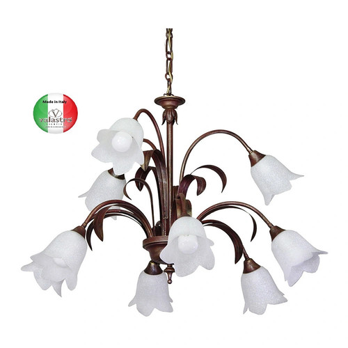 Lampadario sospensione ferro - lampadario,