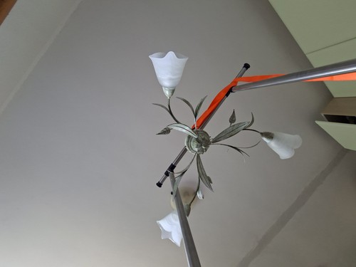 Lampadario vintage luci in - 5,