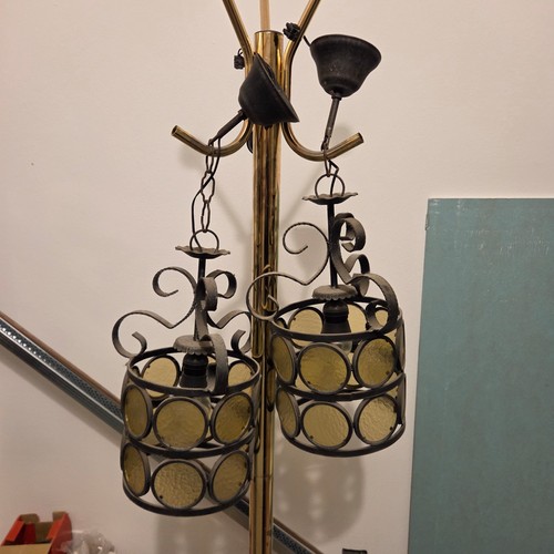 Coppia lampadari vintage - vintage, in