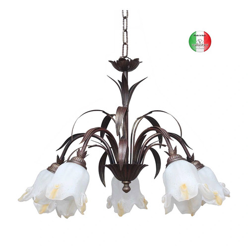Lampadario classico ferro - lampadario,