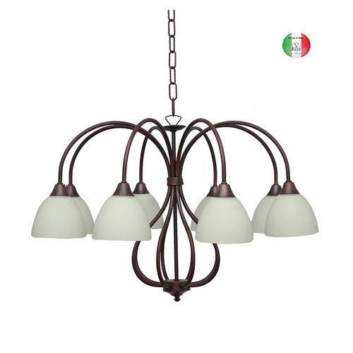 Lampadario sospensione 8 - lampadario,