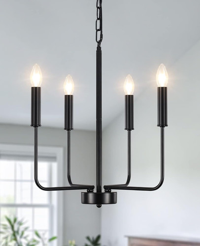 Lampadario nero vintage - lampadario,