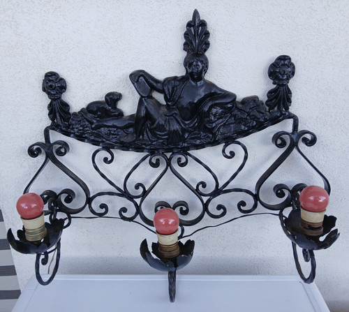 Antico lampadario applique - applique, da