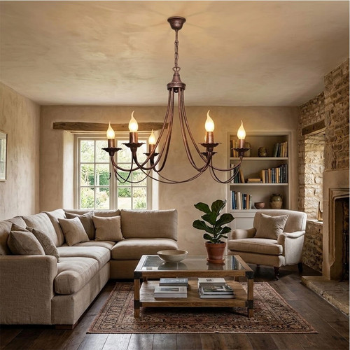 Lampadario sospensione ferro - lampadario,