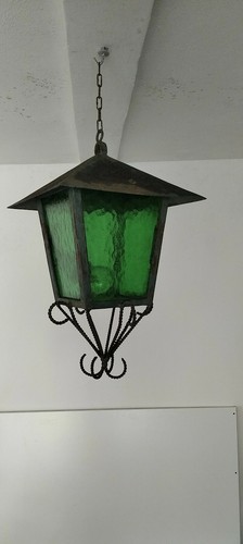 Ferro battuto lampada - battuto,