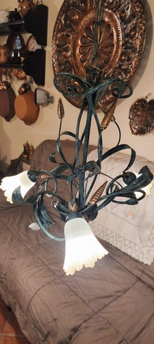Vintage lampadario luci - 3,