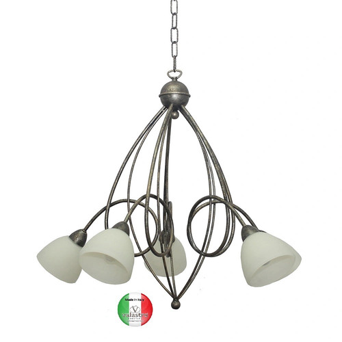 Lampadario sospensione 5 - lampadario, a